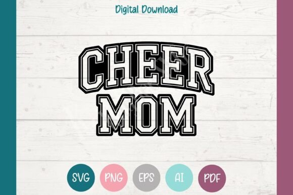Cheer Mom Graphics: T-Shirt Designs That Spark Joy