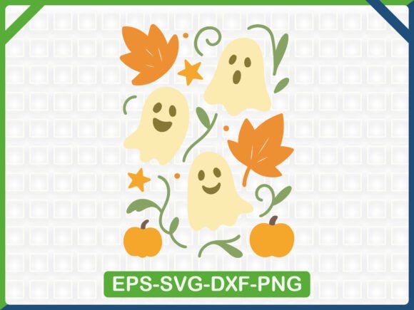 Dancing Ghosts SVG: Graphics for Playful T-Shirt Designs