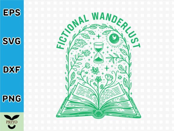 Fictional Wanderlust SVG Graphics for T-Shirt Designs