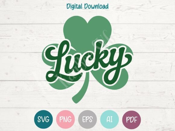 Lucky Clover Graphics for T-Shirt Designs & Branding