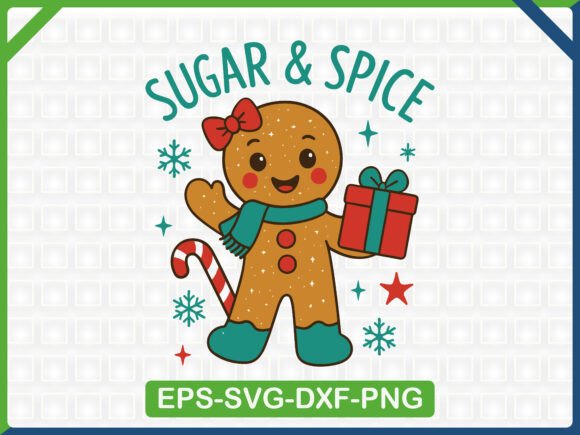 Sugar Spice Gingerbread Girl SVG – A Designer's Honest Take