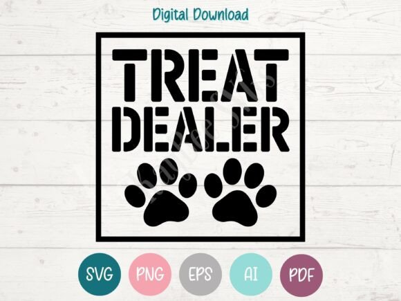 Treat Dealer Dog Paw Print: Graphics & T-Shirt Designs Review